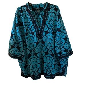 CLUB z COLLECTION  tunic top size 3X